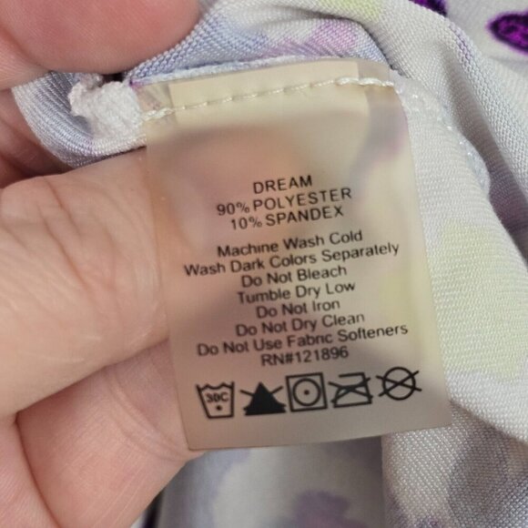 Title Nine Dream Dress Small Sleeveless Geometric Fit Flare Tennis Travel Ready - Picture 5 of 13